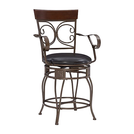 Maymead Big and Tall Swivel Counter Stool