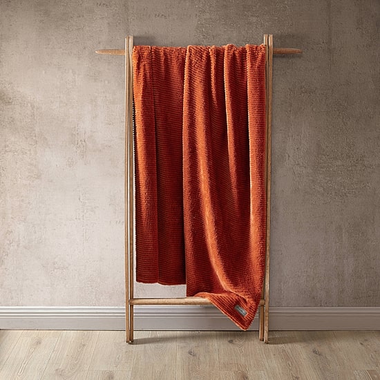 Eddie Bauer Corduroy Washable Lightweight Throw