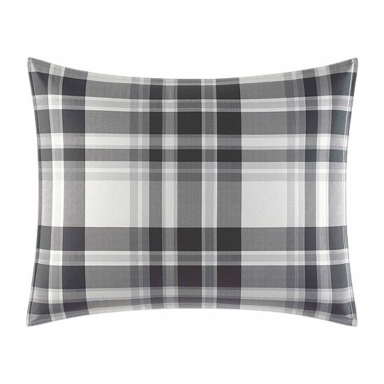 Eddie Bauer Coal Creek Plaid Midweight Reversible Comforter Set