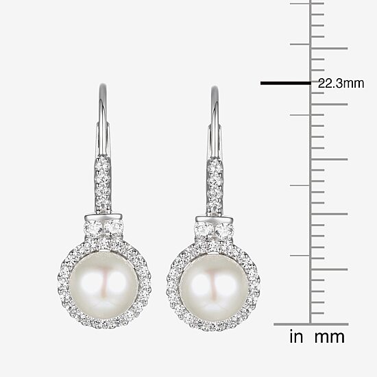 Womens Dyed White Cultured Freshwater Pearl Sterling Silver 2-pc. Jewelry Set