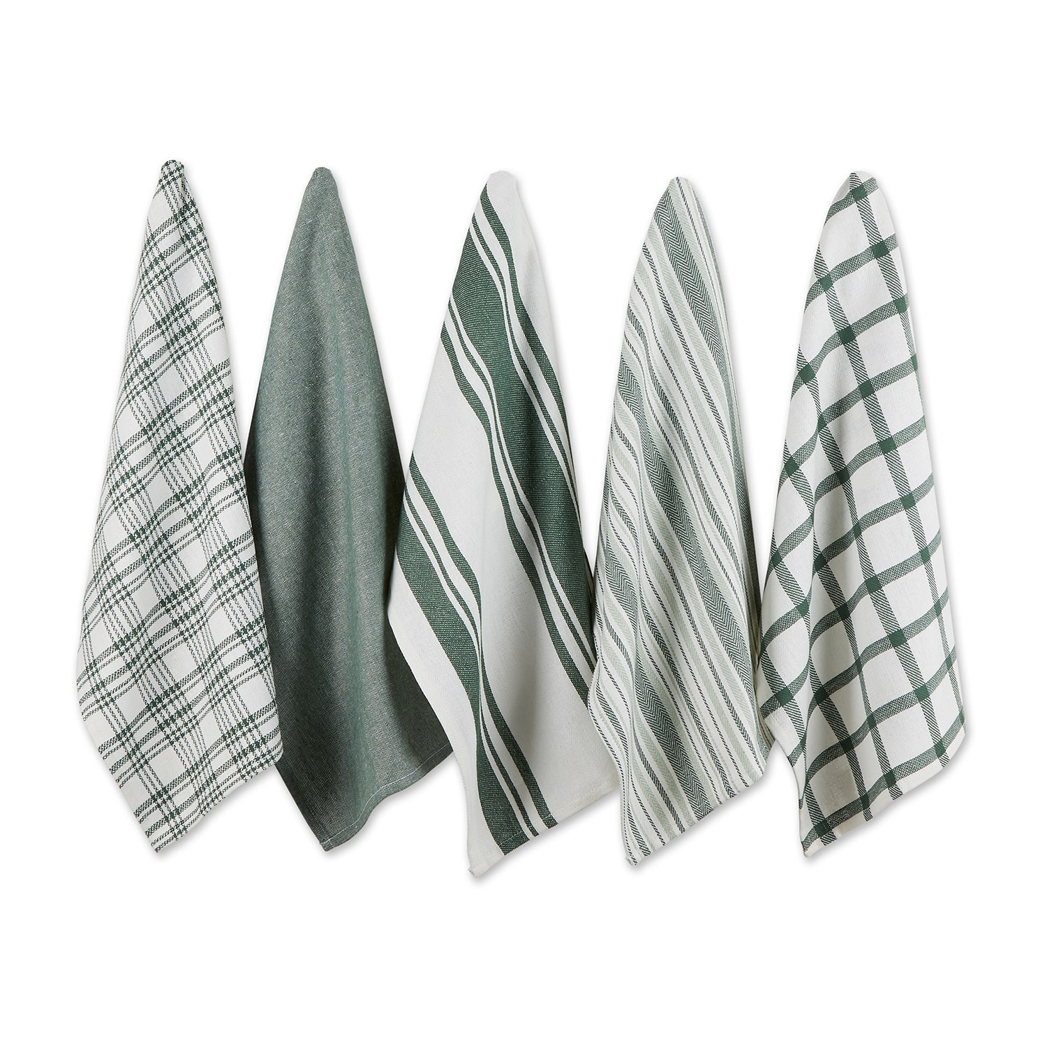 Design Imports 5-pc. Assorted Woven Dish Cloth Set