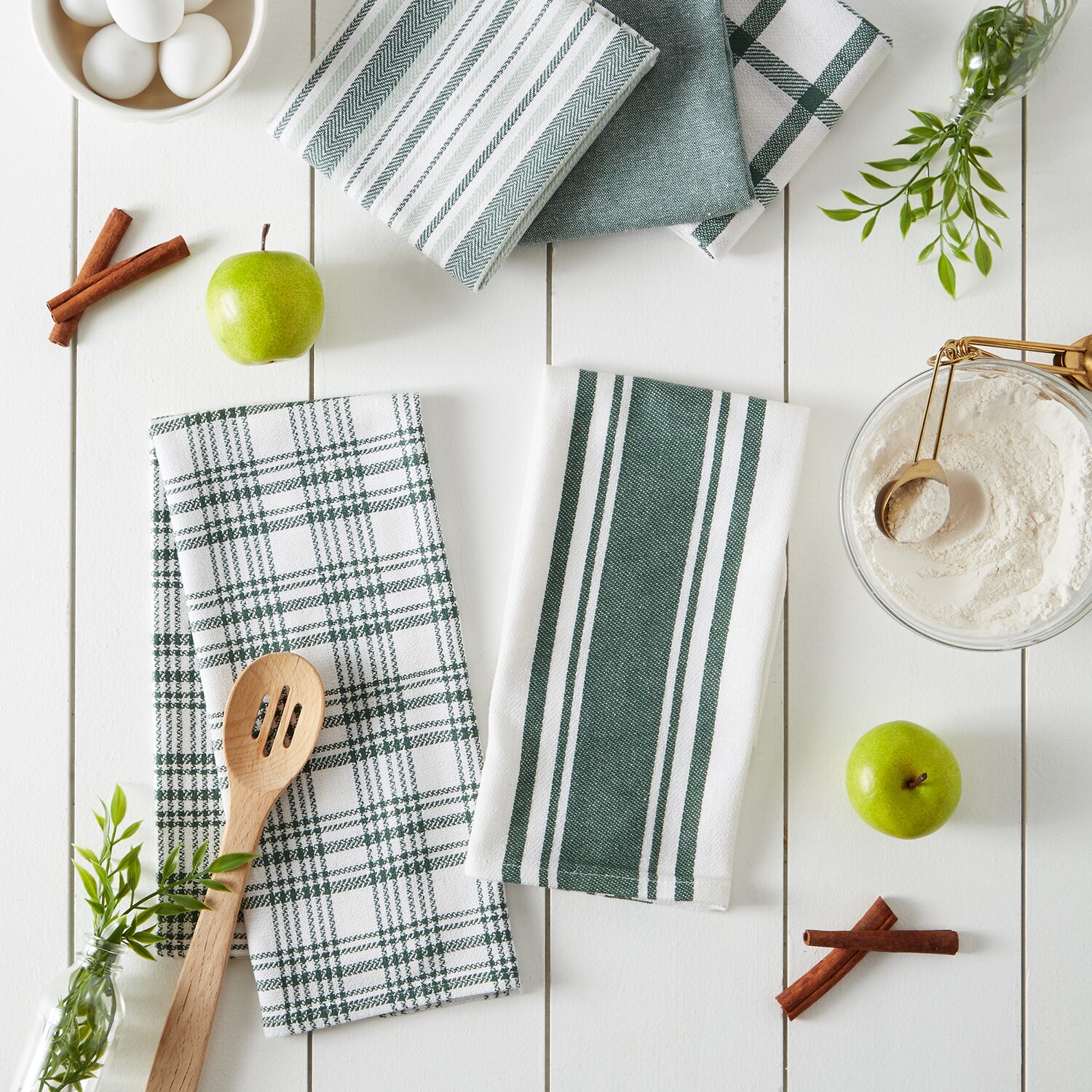 Design Imports 5-pc. Assorted Woven Dish Cloth Set