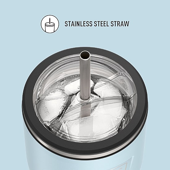 Thermos Icon Stainless Steel  24oz. Cold Tumbler with Lid and Straw