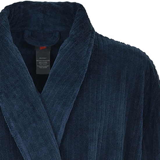 Hanes Mens Knee Length Long Sleeve Robe