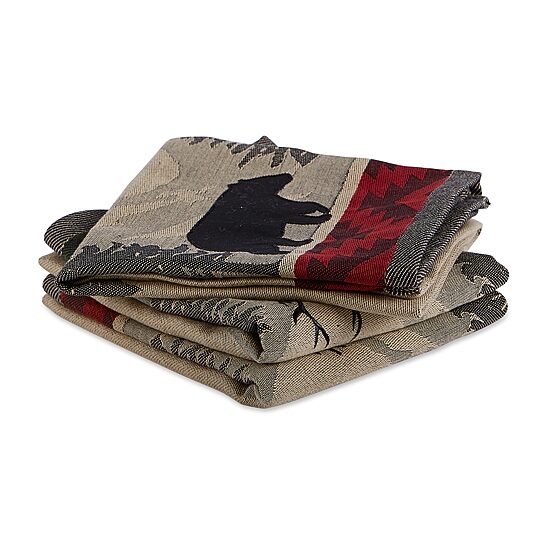 Design Imports Walk in the Woods 3-pc. Dish Cloth Set