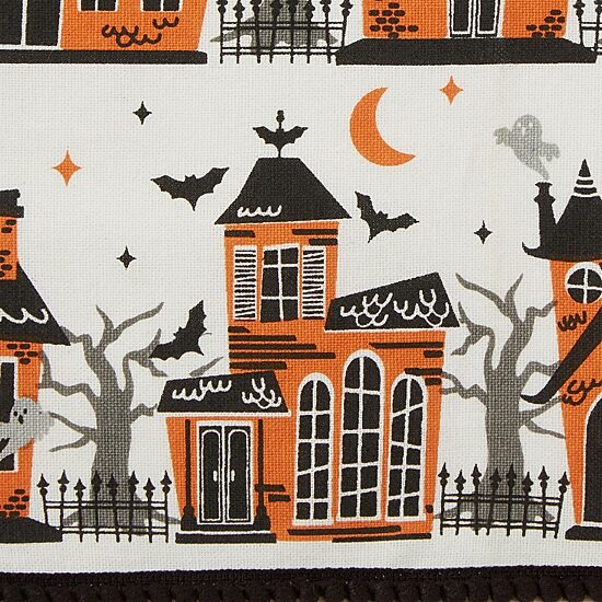 Design Imports Haunted Halloween 3-pc. Dish Cloths