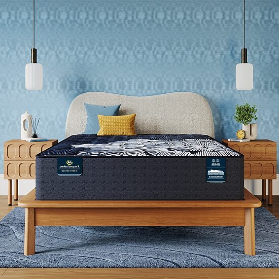 Serta Quilted Perfect Sleeper X Hybrid Max 14.25" Medium Tight Top - Mattress + Box Spring