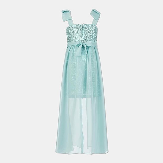 Speechless Little Girls Sleeveless Maxi Dress