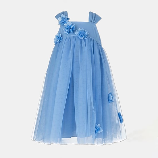 Speechless Little Girls Sleeveless Babydoll Dress