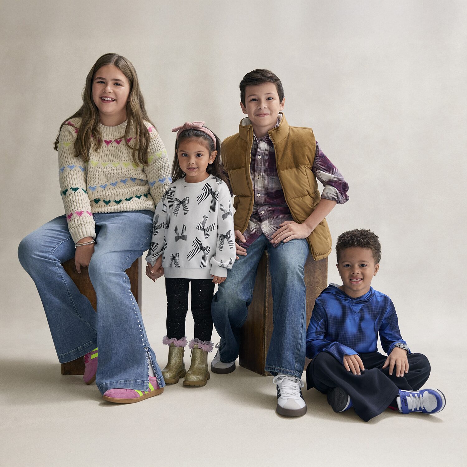Thereabouts Little & Big Kid Boys Adjustable Waist Baggy Fit Jean