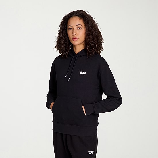 Reebok Womens Long Sleeve Active Fleece Hoodie