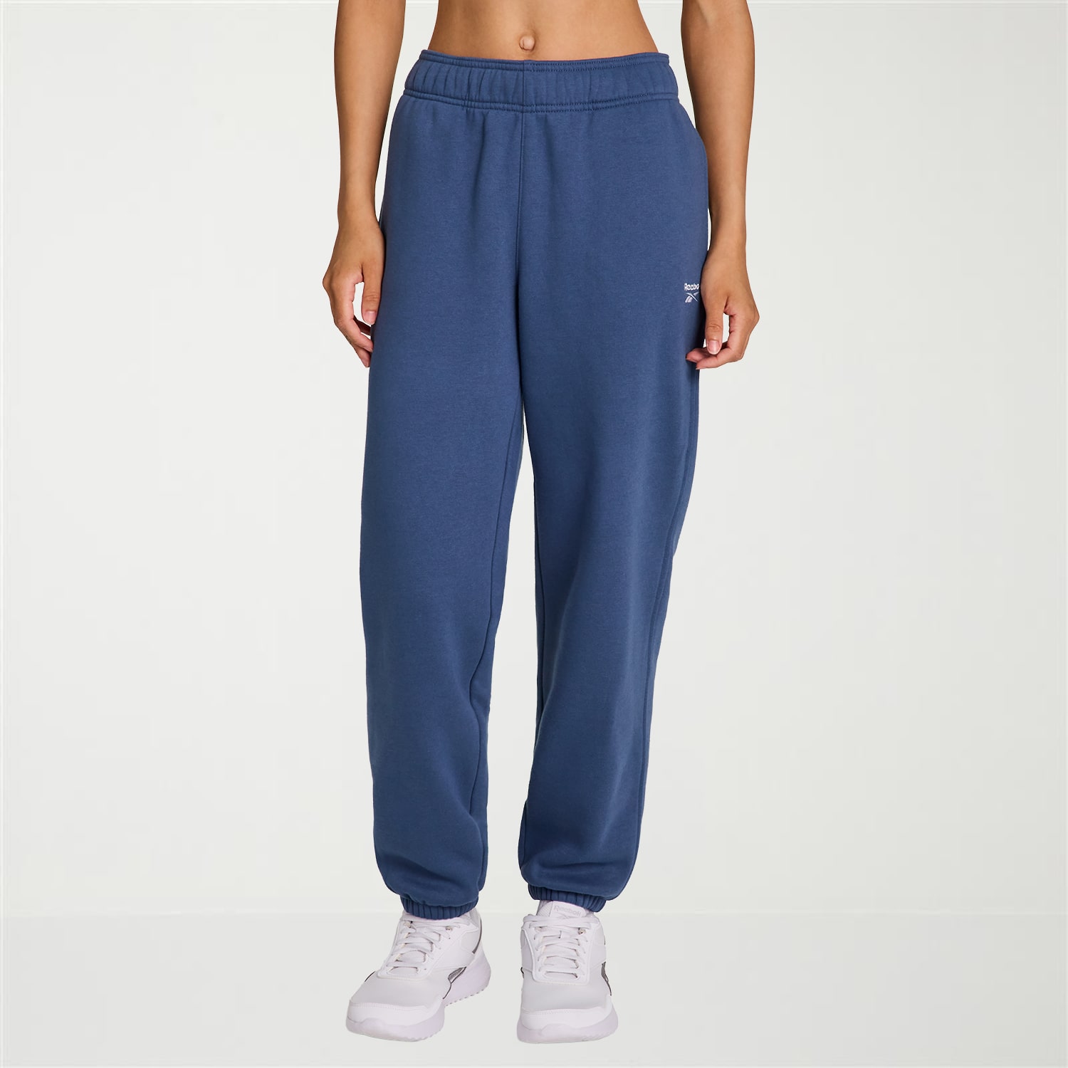 Reebok Womens High Rise Fleece Active Jogger Pant