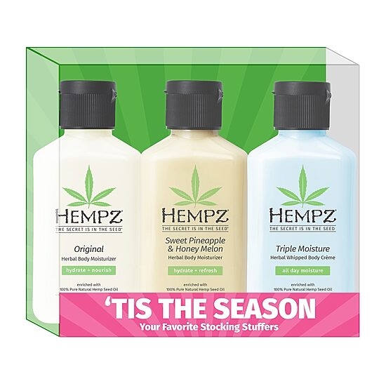 Hempz Tis The Season Mini Moisturizing Lotions Gift Set