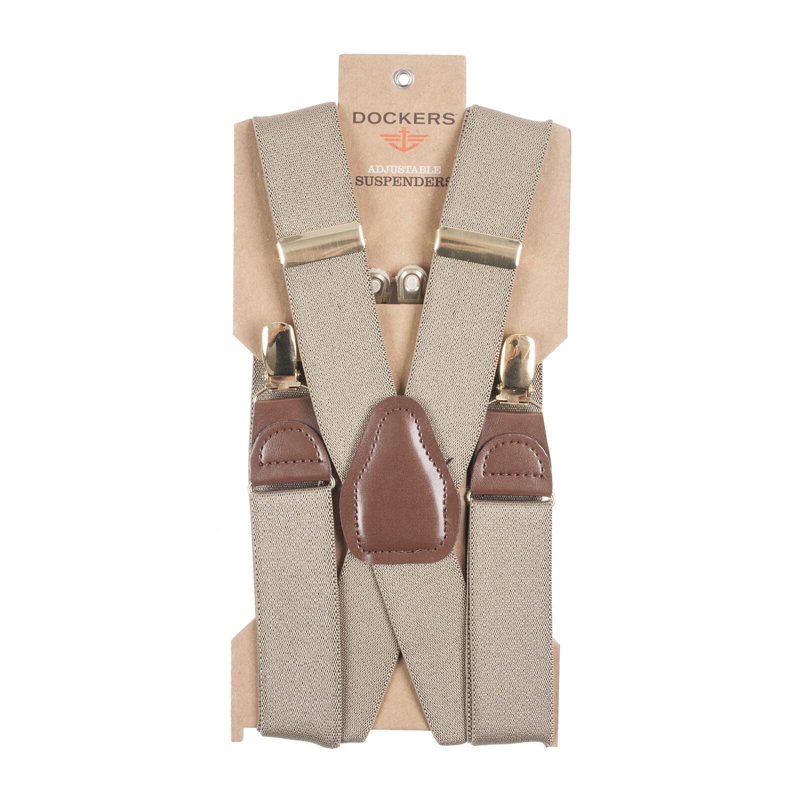 Dockers® Men's Stretch X-Back Suspenders with Adjustable Straps