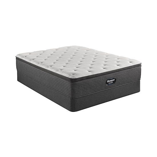 Beautyrest Silver BRS900 14.75" Plush Pillow Top - Mattress + Box Spring