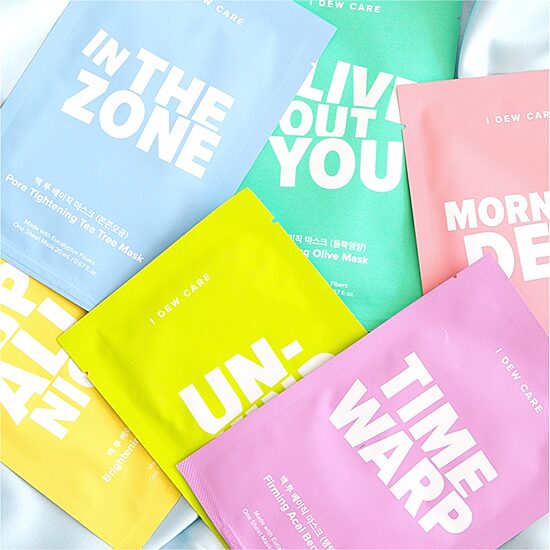 I Dew Care Lets Get Sheet Faced Masks
