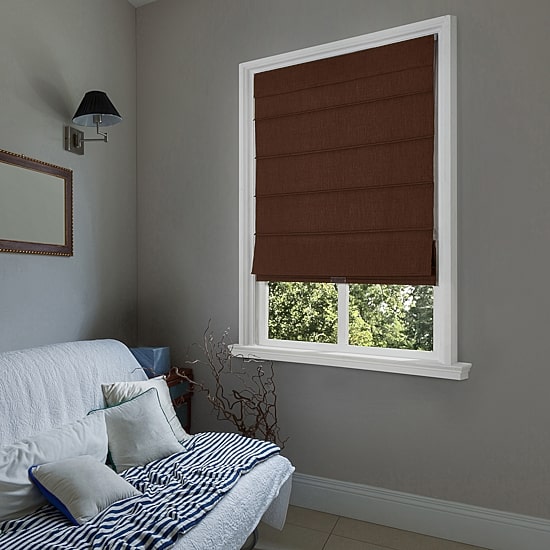 Austin Fabric Cordless Blackout Roman Shade