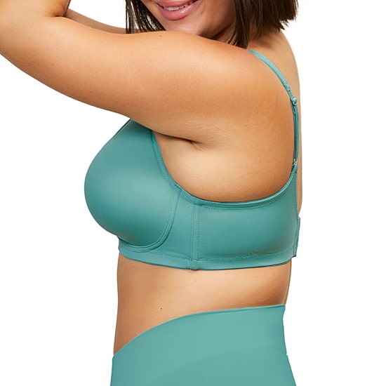 Leading Lady® Seamless Full Figure Padded Underwire T-Shirt Bra-5028