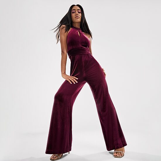 Bob Mackie Sleeveless Womens Jumpsuit