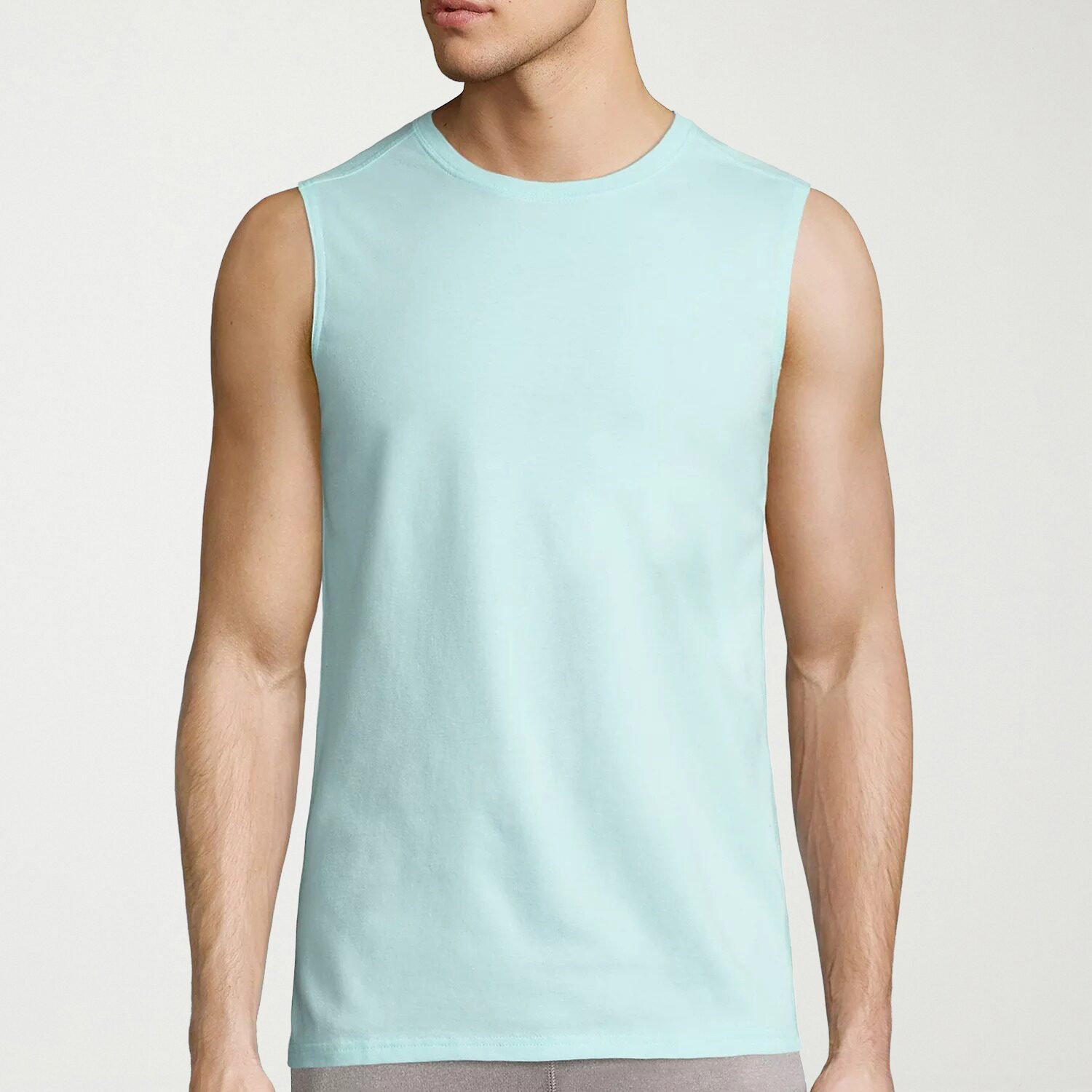 Xersion Xtreme Mens Crew Neck Sleeveless Active T-Shirt