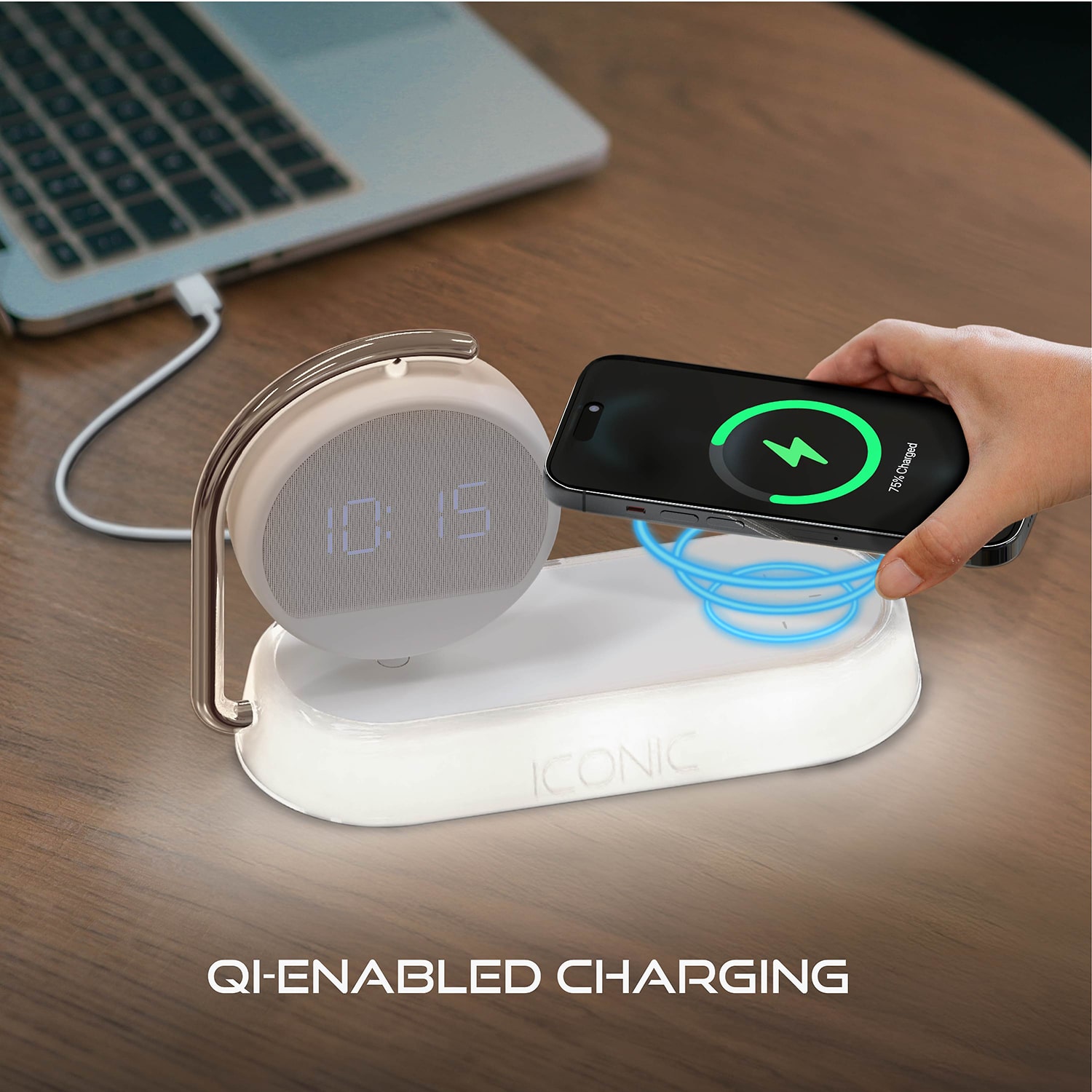 Iconic 3-in-1 Wireless Charging Station