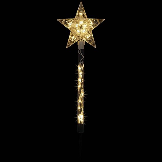 Northlight Lighted Star  Pathway Marker Christmas Yard Art