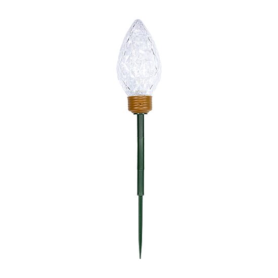 Northlight Led Jumbo  Bulb Pathway Marker Christmas Yard Art