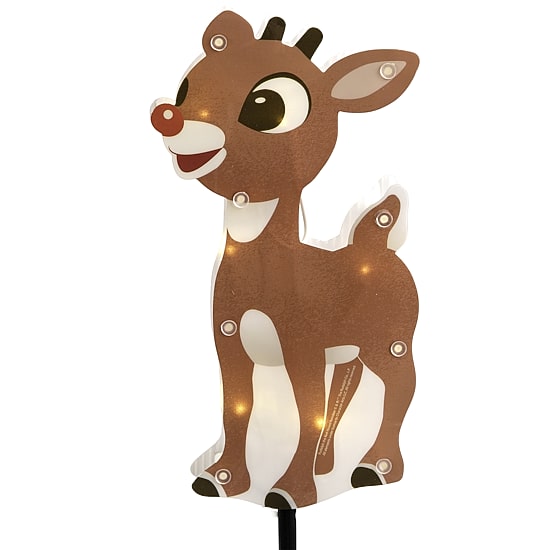 Northlight Rudolph And Friends Pathway Markers Christmas Yard Art