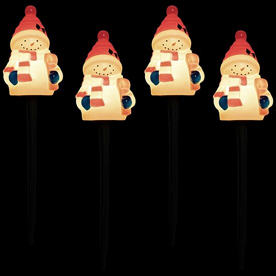 Northlight 16in  Pattern Pathway Markers Christmas Yard Art