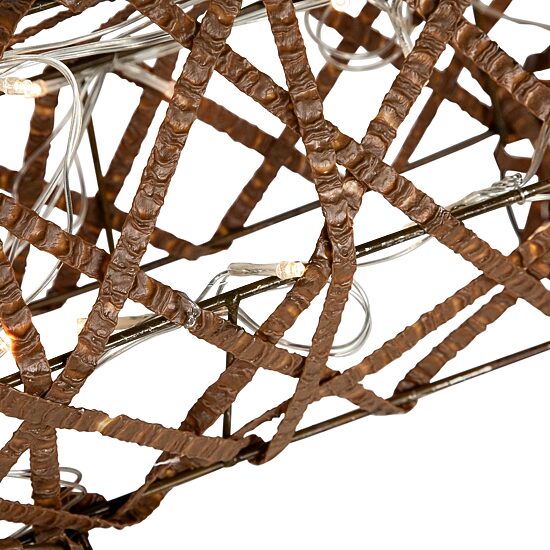 Northlight 35in Led Rattan Reindeer Christmas Yard Art