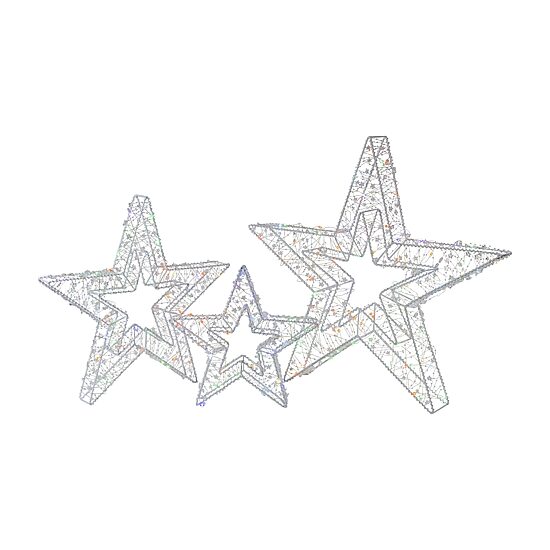 Northlight Lighted Stars Christmas Yard Art