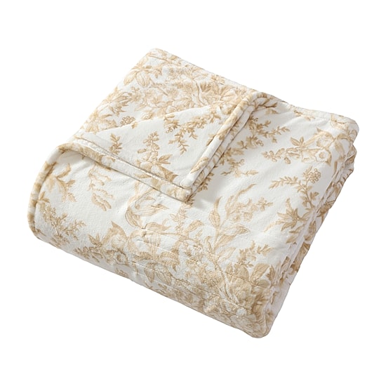 Laura Ashley Bedford Heated Midweight Floral Blanket