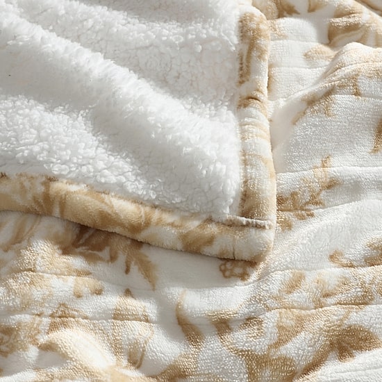 Laura Ashley Bedford Heated Midweight Floral Blanket