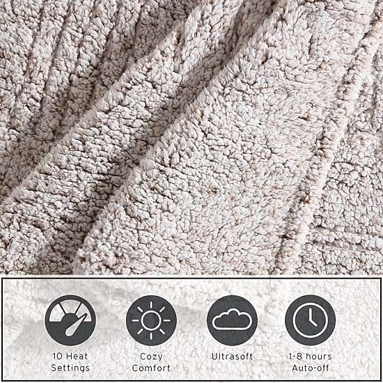 Eddie Bauer Lookout Mountain Heated Midweight Blanket