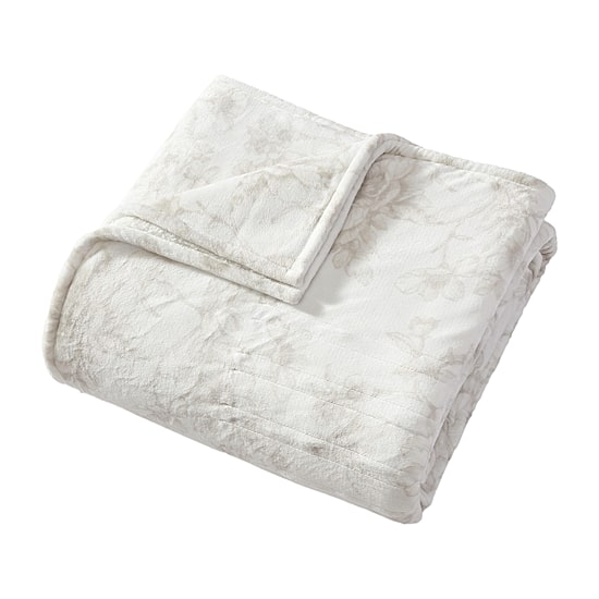 Laura Ashley Wistful Blooms Heated Midweight Floral Blanket