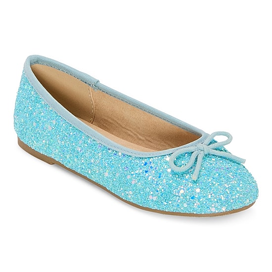 Thereabouts Little & Big Kid Girls Lexi Round Closed Toe Ballet Flats