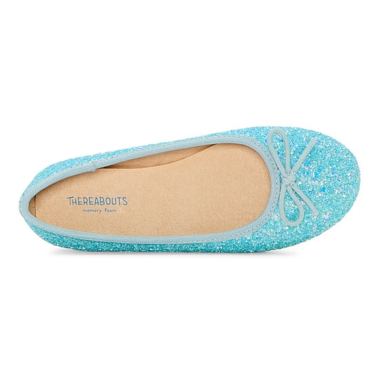 Thereabouts Little & Big Kid Girls Lexi Round Closed Toe Ballet Flats