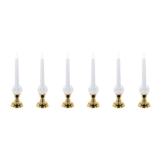 Northlight White Led 6-pc. Flameless Candle