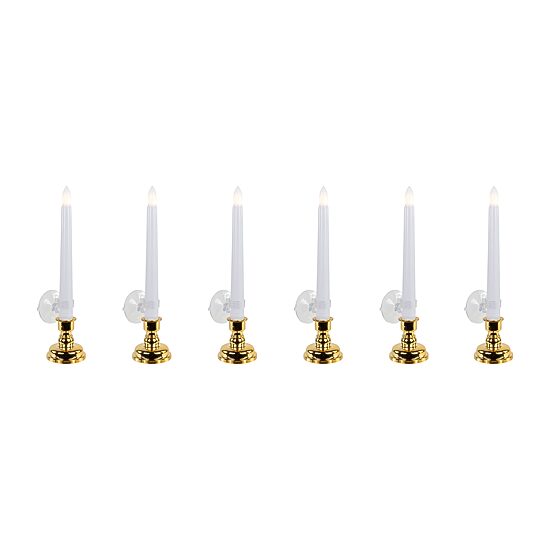 Northlight White Led 6-pc. Flameless Candle