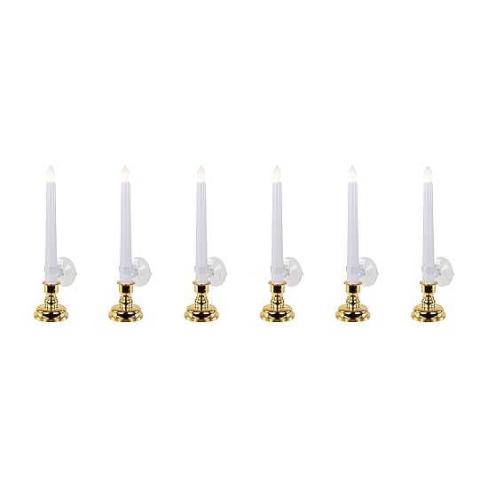 Northlight White Led 6-pc. Flameless Candle