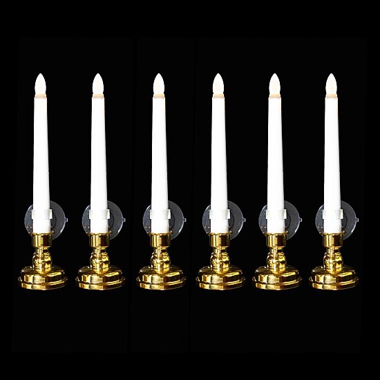 Northlight White Led 6-pc. Flameless Candle