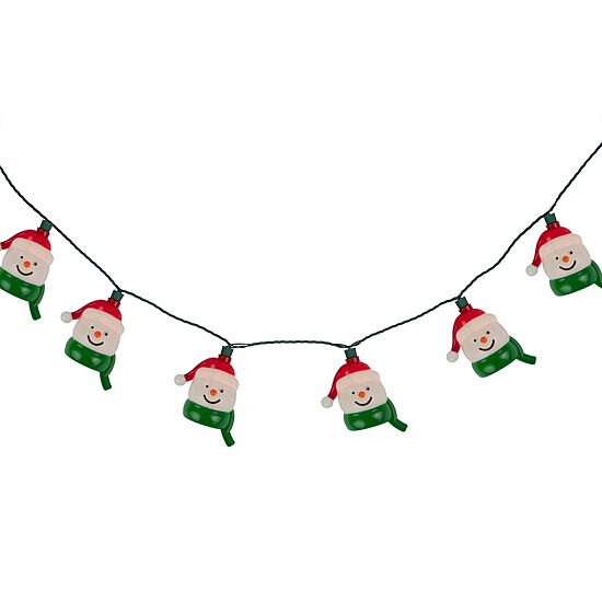 Northlight Snowman Heads String Lights