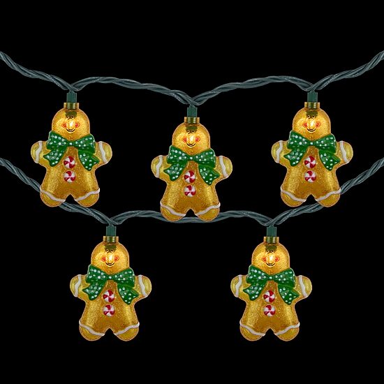 Northlight Gingerbread Man String Lights