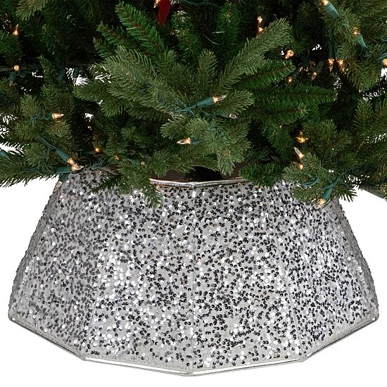 Northlight 26in Hexagonal Christmas Tree Collar