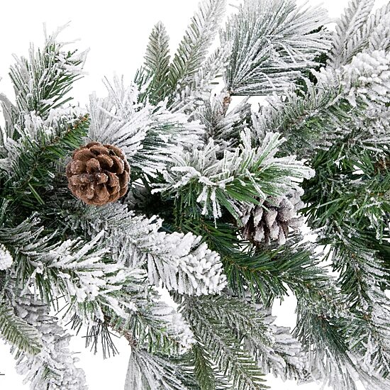 Northlight Rosemary Emerald Angel Pine Christmas Indoor Garland