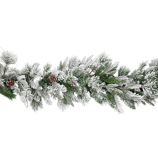 Northlight Rosemary Emerald Angel Pine Christmas Indoor Garland