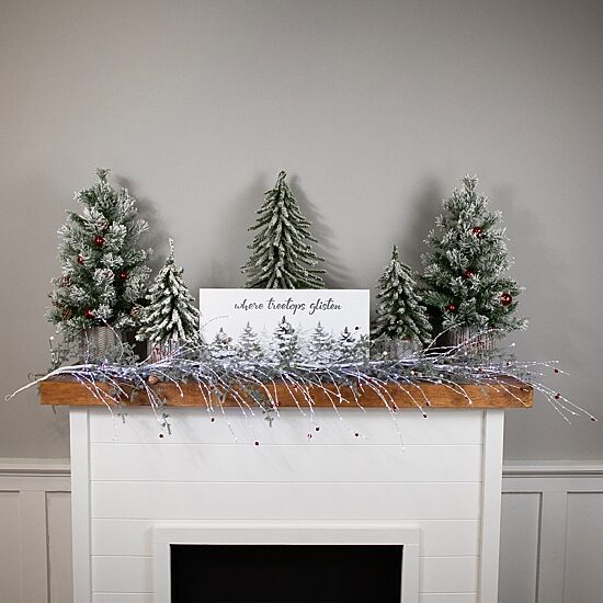 Northlight 6ft Jingle Bells Pre-Lit Christmas Indoor Garland