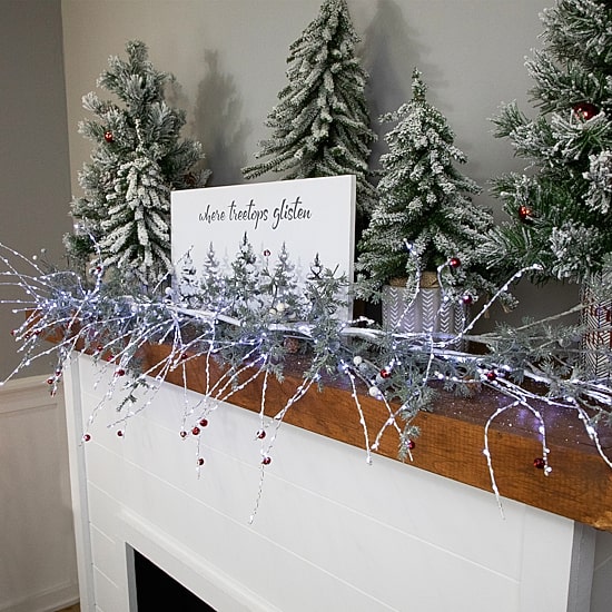 Northlight 6ft Jingle Bells Pre-Lit Christmas Indoor Garland