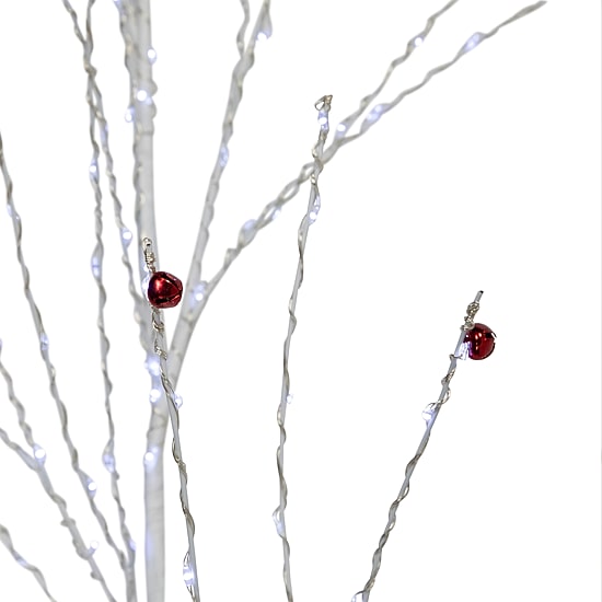 Northlight 6ft Jingle Bells Pre-Lit Christmas Indoor Garland