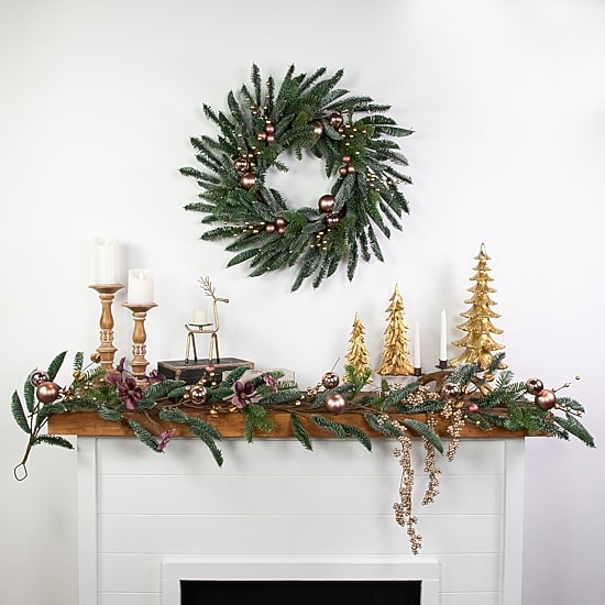 Northlight 6ft Ball Unlit Christmas Indoor Garland
